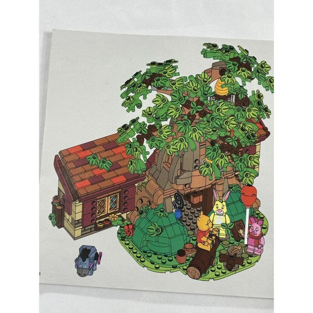 LEGO Ideas (21326) Winnie the Pooh Walt Disney RETIRED INCOMPLETE